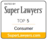 Super Lawyers Top 5 Consumer | Michigan Cerebral Palsy Attorneys Awards